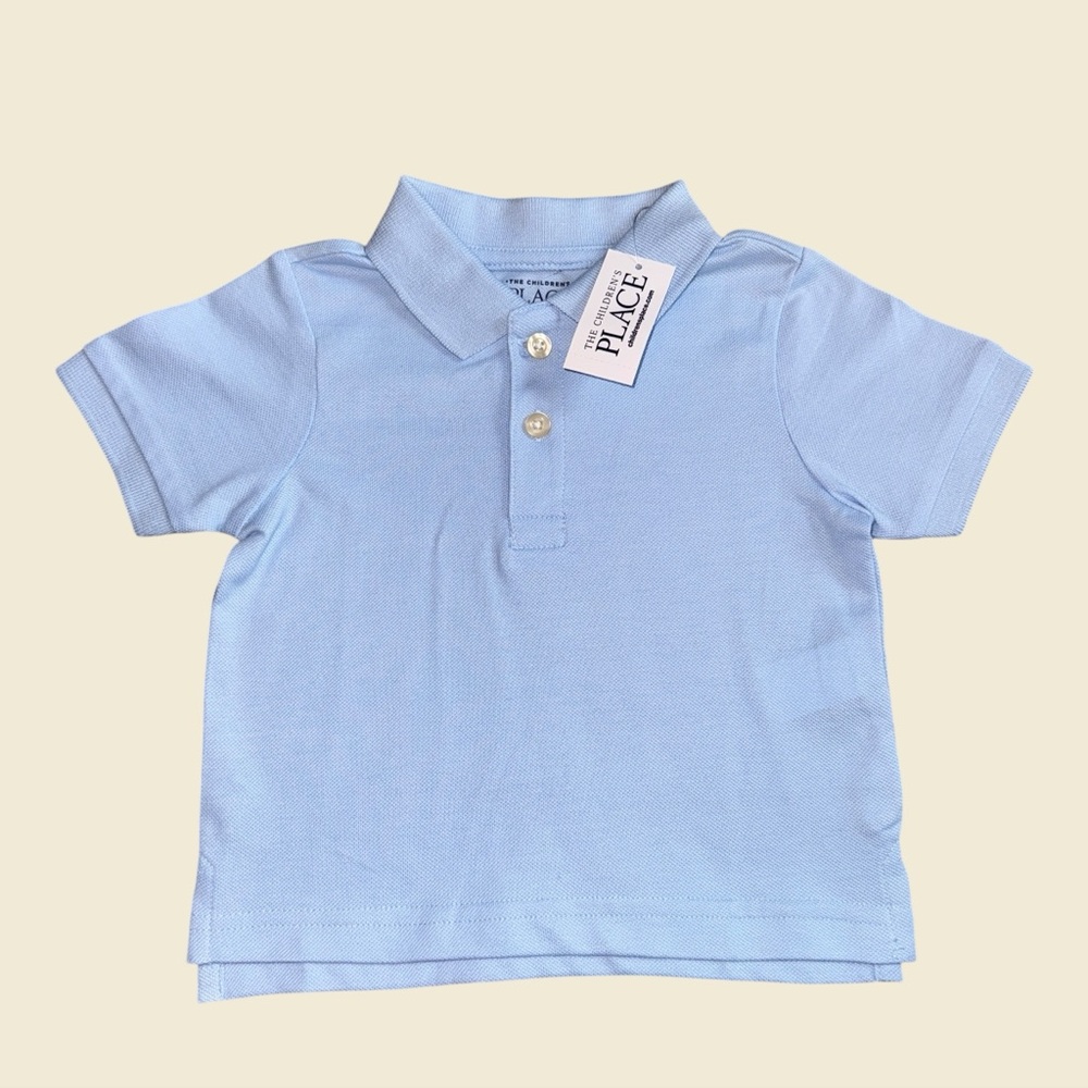 The Children's Place Sky Blue Polo for Kids NWT